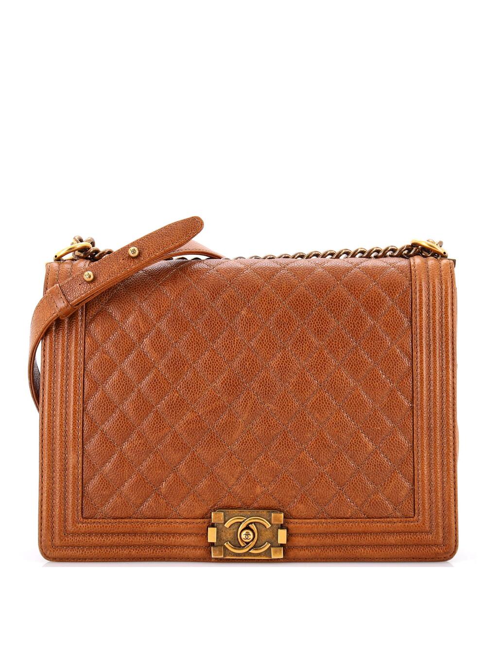Chanel Boy Flap Bag Quilted Caviar #376834C42B